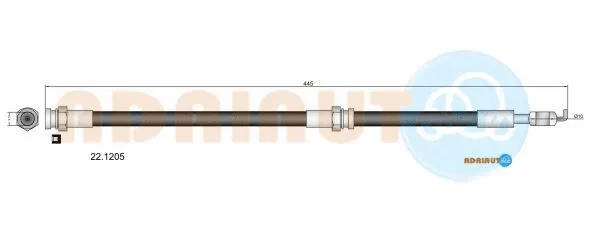 Flexible de frein ADRIAUTO 22.1205