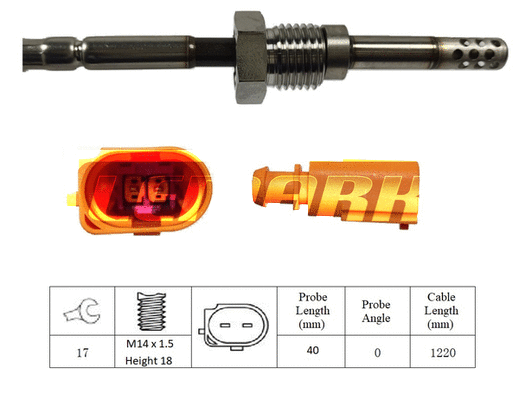 Capteur, température des gaz LEMARK LXT257