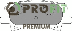 Kit de plaquettes de frein, frein à disque PROFIT 5005-1731