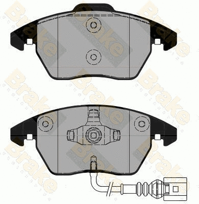 Kit de plaquettes de frein, frein à disque Brake ENGINEERING PA1832