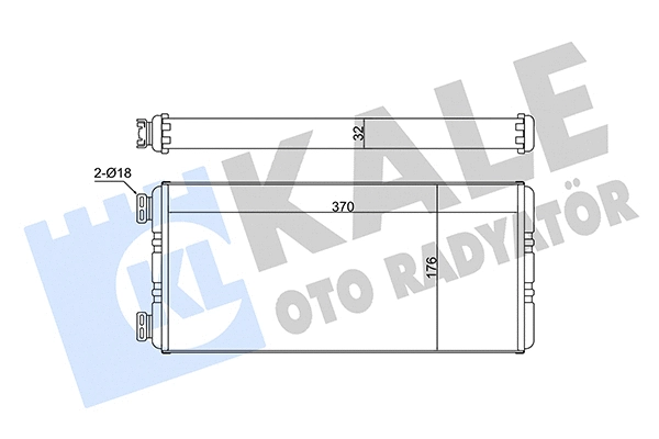 Système de chauffage KALE OTO RADYATÖR 351715