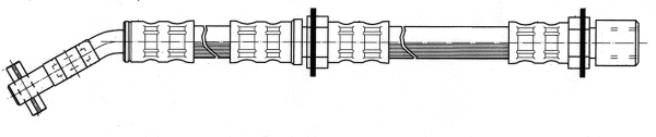 Flexible de frein CEF 510764