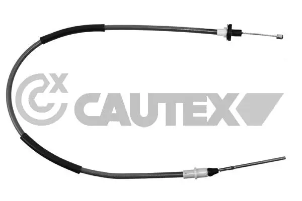 Tirette à câble, commande d'embrayage CAUTEX 762851