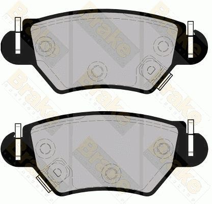 Kit de plaquettes de frein, frein à disque Brake ENGINEERING PA1539