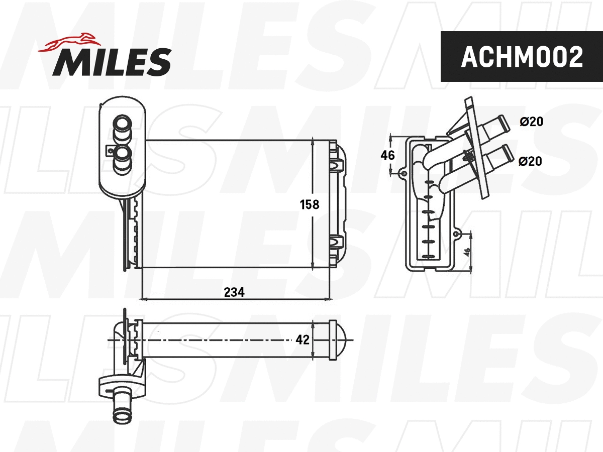 Système de chauffage MILES ACHM002
