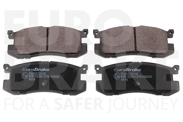 Kit de plaquettes de frein, frein à disque EUROBRAKE 5502223218