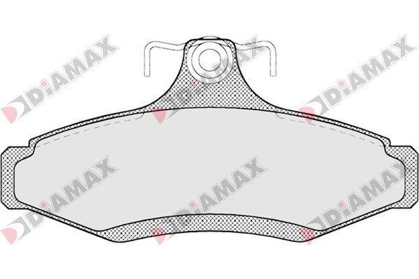 Kit de plaquettes de frein, frein à disque DIAMAX N09211