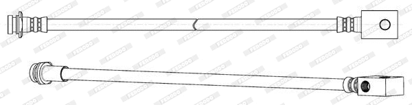 Flexible de frein FERODO FHY2768