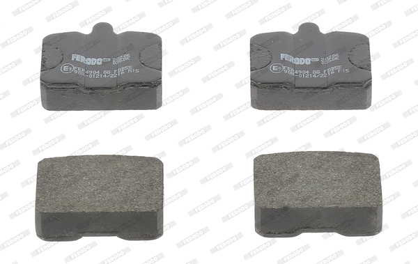 Kit de plaquettes de frein, frein à disque FERODO FDB55