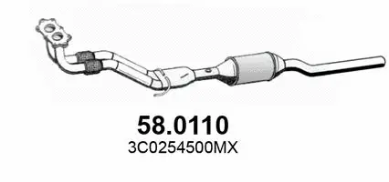 Catalyseur ASSO 58.0110