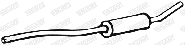 Silencieux central WALKER 25243