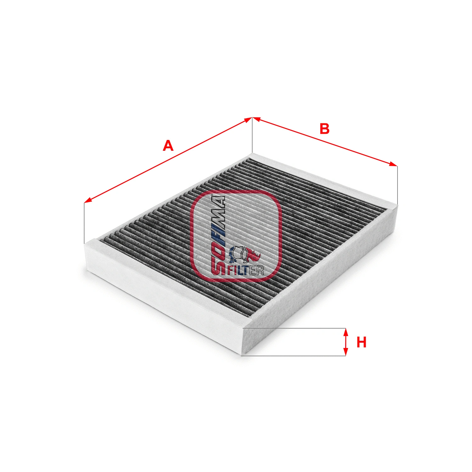 Filtre, air de l'habitacle SOFIMA S 4166 CA