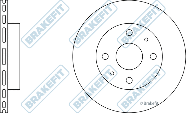 Disque de frein APEC SDK6343