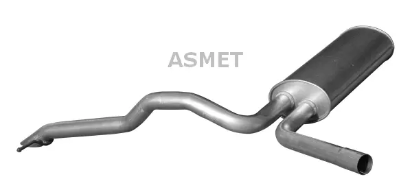 Silencieux arrière ASMET 10.125