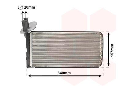 Système de chauffage VAN WEZEL 58006097