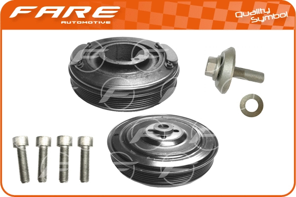 Kit de poulies, vilebrequin FARE-CO 2563C