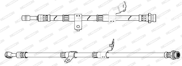 Flexible de frein FERODO FHY3397