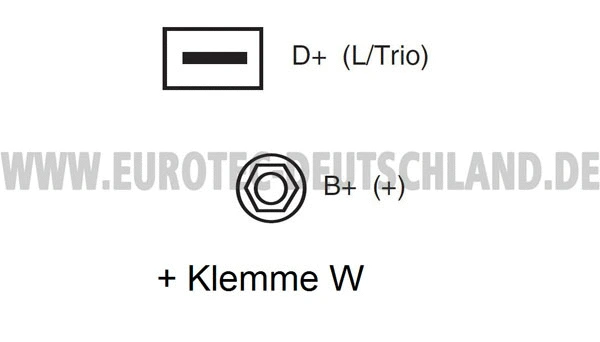 Alternateur EUROTEC 12032780