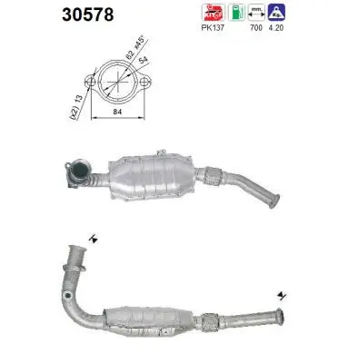 Catalyseur AS 30578