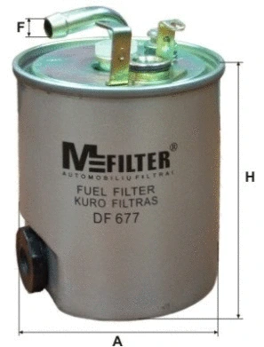 Filtre à carburant MFILTER DF 677