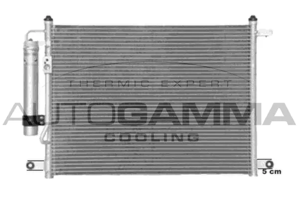 Condenseur, climatisation AUTOGAMMA 103649