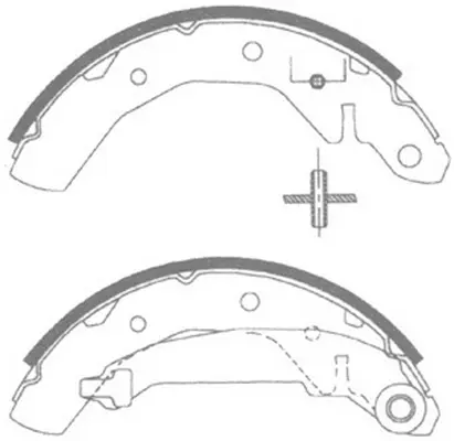 Jeu de mâchoires de frein FIT FT0133