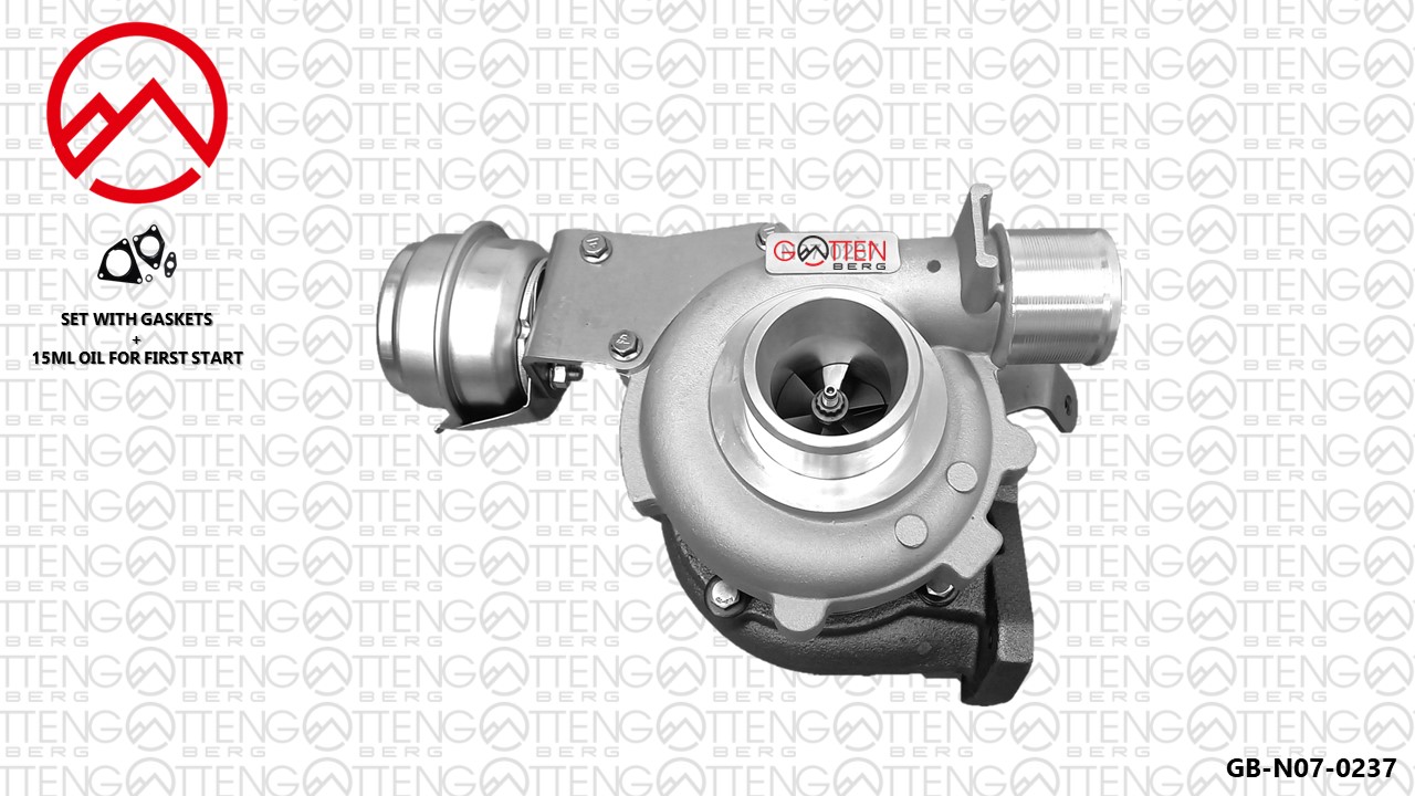 Turbocompresseur, suralimentation OES PARTS GB-N07-0237