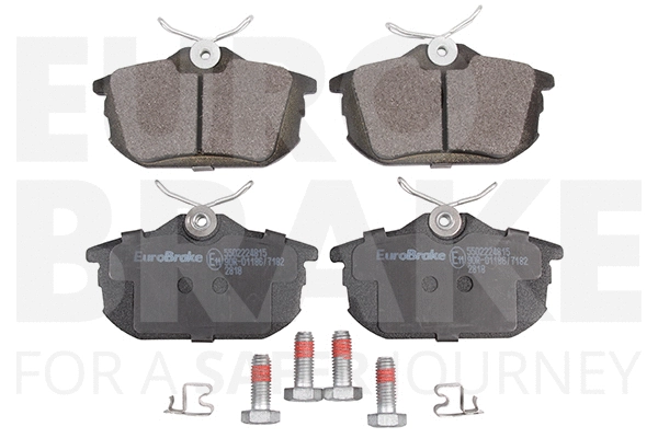 Kit de plaquettes de frein, frein à disque EUROBRAKE 5502224815