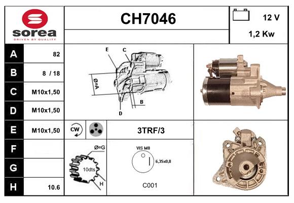 Démarreur SERA CH7046