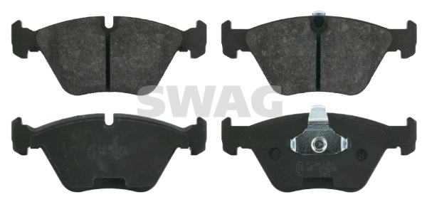 Kit de plaquettes de frein, frein à disque SWAG 20 91 6217
