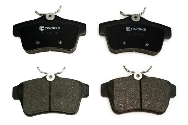 Kit de plaquettes de frein, frein à disque CWORKS C12CR0018