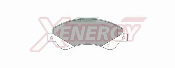 Kit de plaquettes de frein, frein à disque AP XENERGY X40960