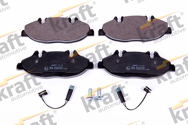 Kit de plaquettes de frein, frein à disque KRAFT AUTOMOTIVE 6001265