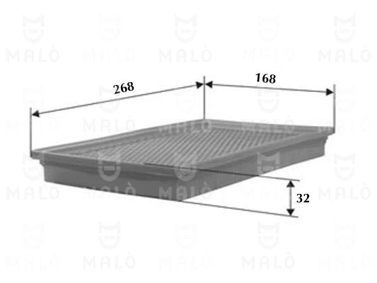 Filtre à air AKRON-MALÒ 1500489