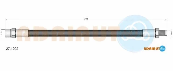 Flexible de frein ADRIAUTO 27.1202