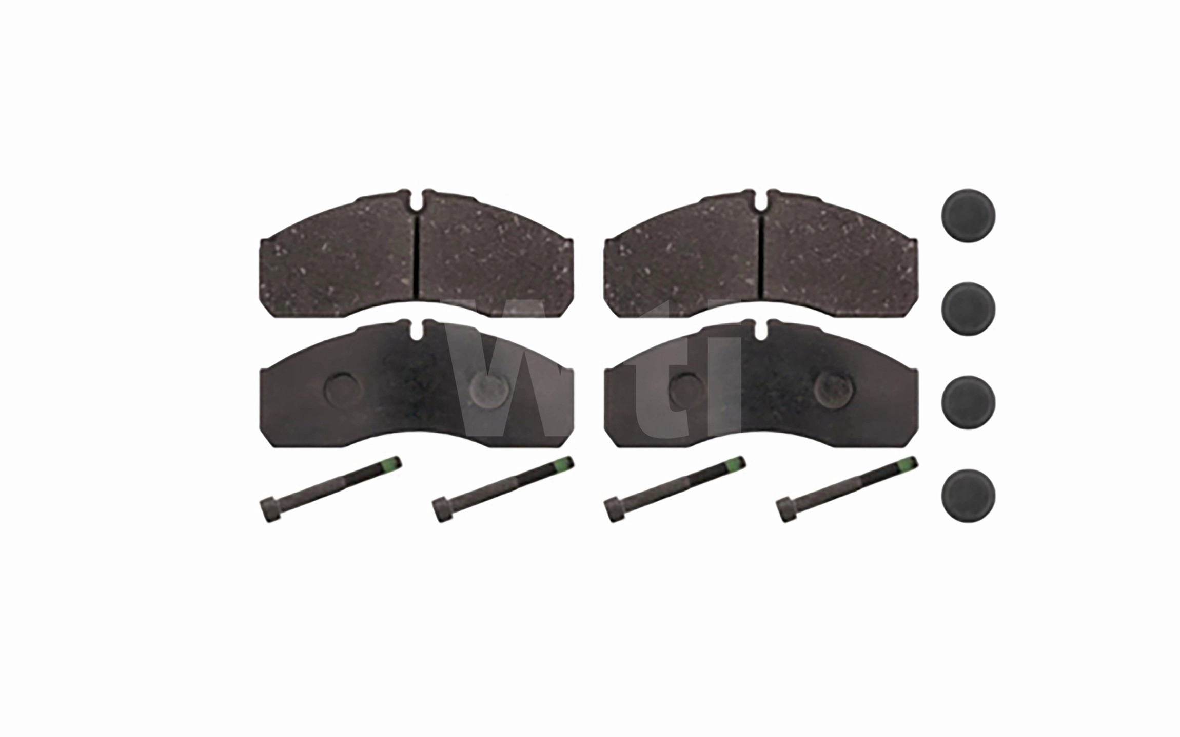 Kit de plaquettes de frein, frein à disque Wti Automotive K971013