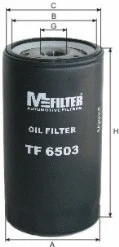 Filtre à huile MFILTER TF 6503