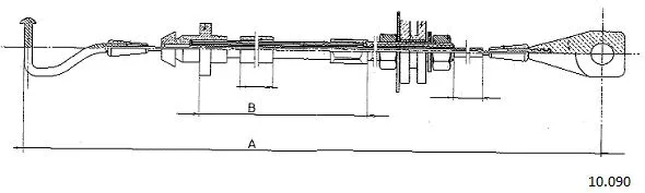 Câble d'accélération CABOR 10.090
