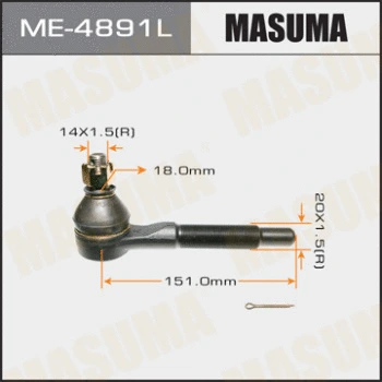 Rotule de barre de connexion MASUMA ME-4891L