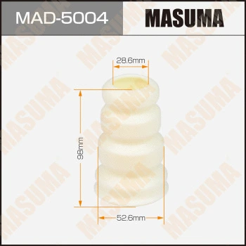 Butée élastique, suspension MASUMA MAD-5004
