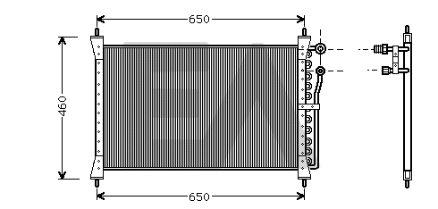 Condenseur, climatisation EACLIMA 30C35003