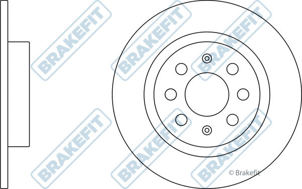Disque de frein APEC SDK6452