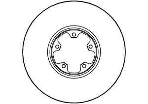 Disque de frein ABTEX BD842V
