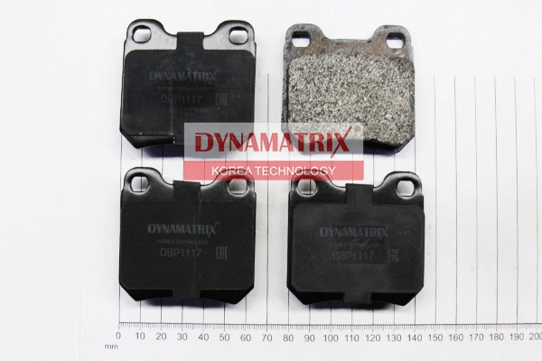 Kit de plaquettes de frein, frein à disque DYNAMATRIX DBP1117