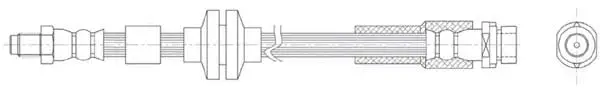Flexible de frein Technika 45779