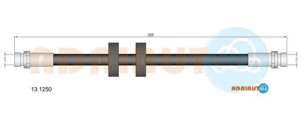 Flexible de frein ADRIAUTO 13.1250