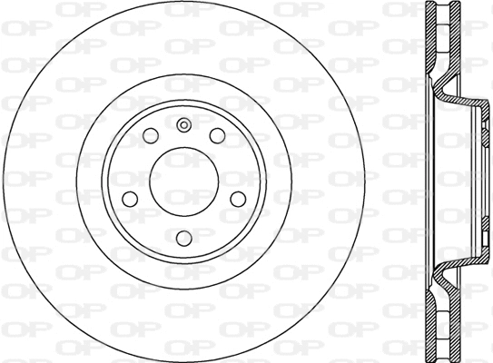 Disque de frein OPEN PARTS BDR2785.20