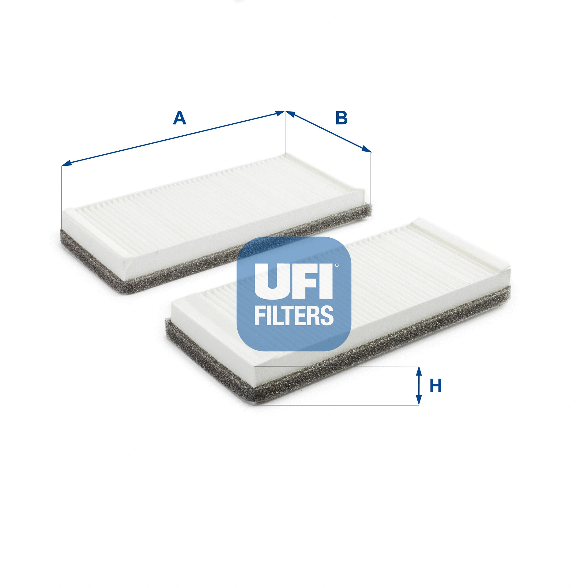 Filtre, air de l'habitacle UFI 53.005.00