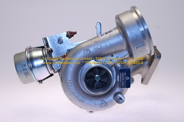 Turbocompresseur, suralimentation SCHLÜTTER TURBOLADER 172-09225