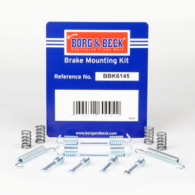 Kit d'accessoires, mâchoires de frein de stationnement BORG & BECK BBK6145